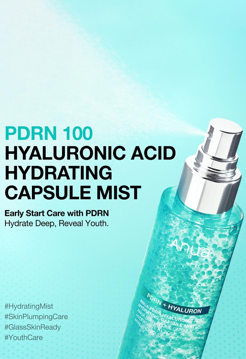 Anua - PDRN Hyaluronic Acid Hydrating Capsule Mist 100ml