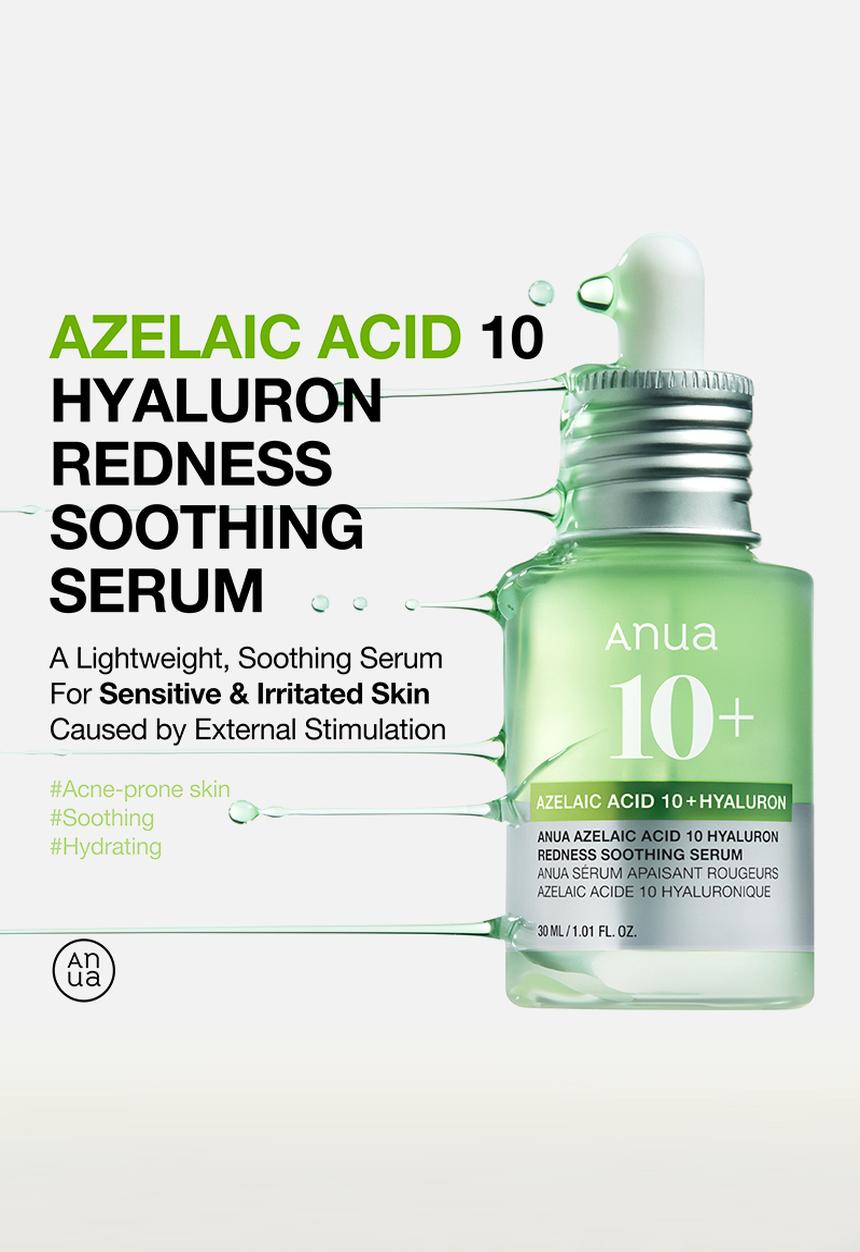 Anua - Azelaic Acid 10 Hyaluron Redness Soothing Serum