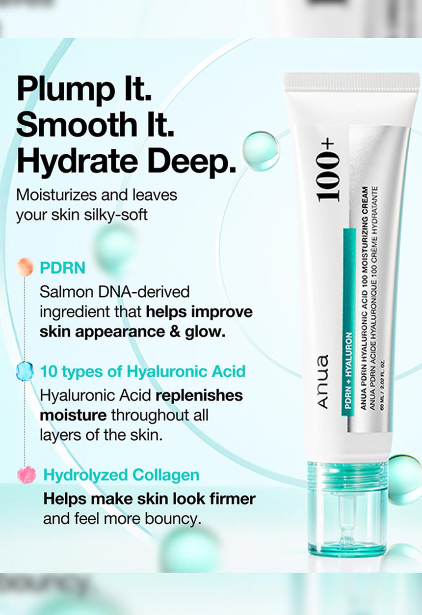 Anua - PDRN Hyaluronic Acid 100 Moisture Cream