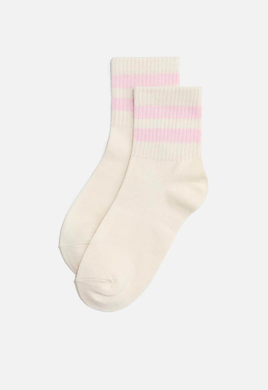 H&M - 5-Pack socks - white/pink