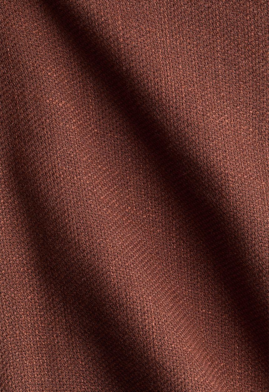 H&M - Gathered-sleeve blazer - rust red