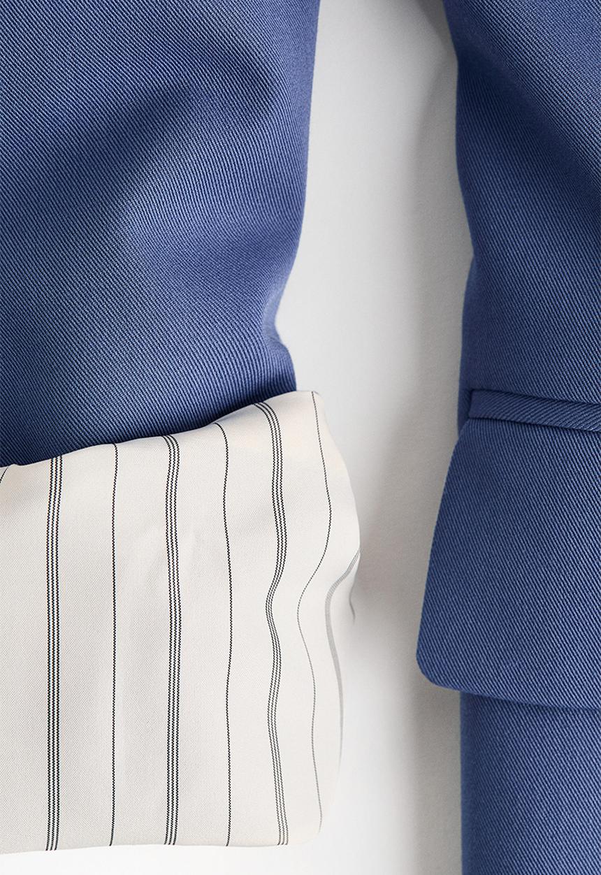 H&M - Throw-on blazer - pigeon blue