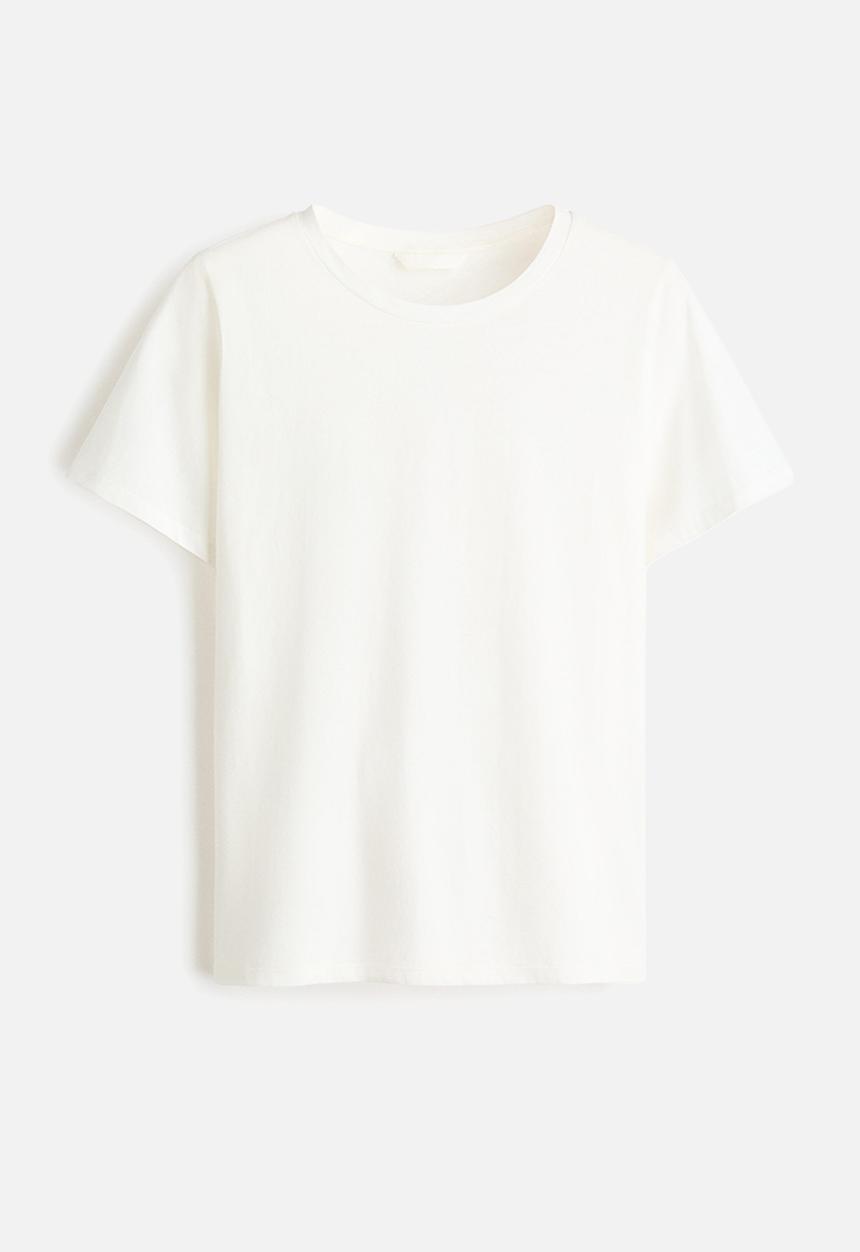 H&M - Cotton t-shirt - white
