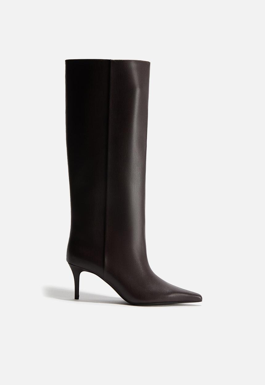 H&M - Knee-high boots - dark brown