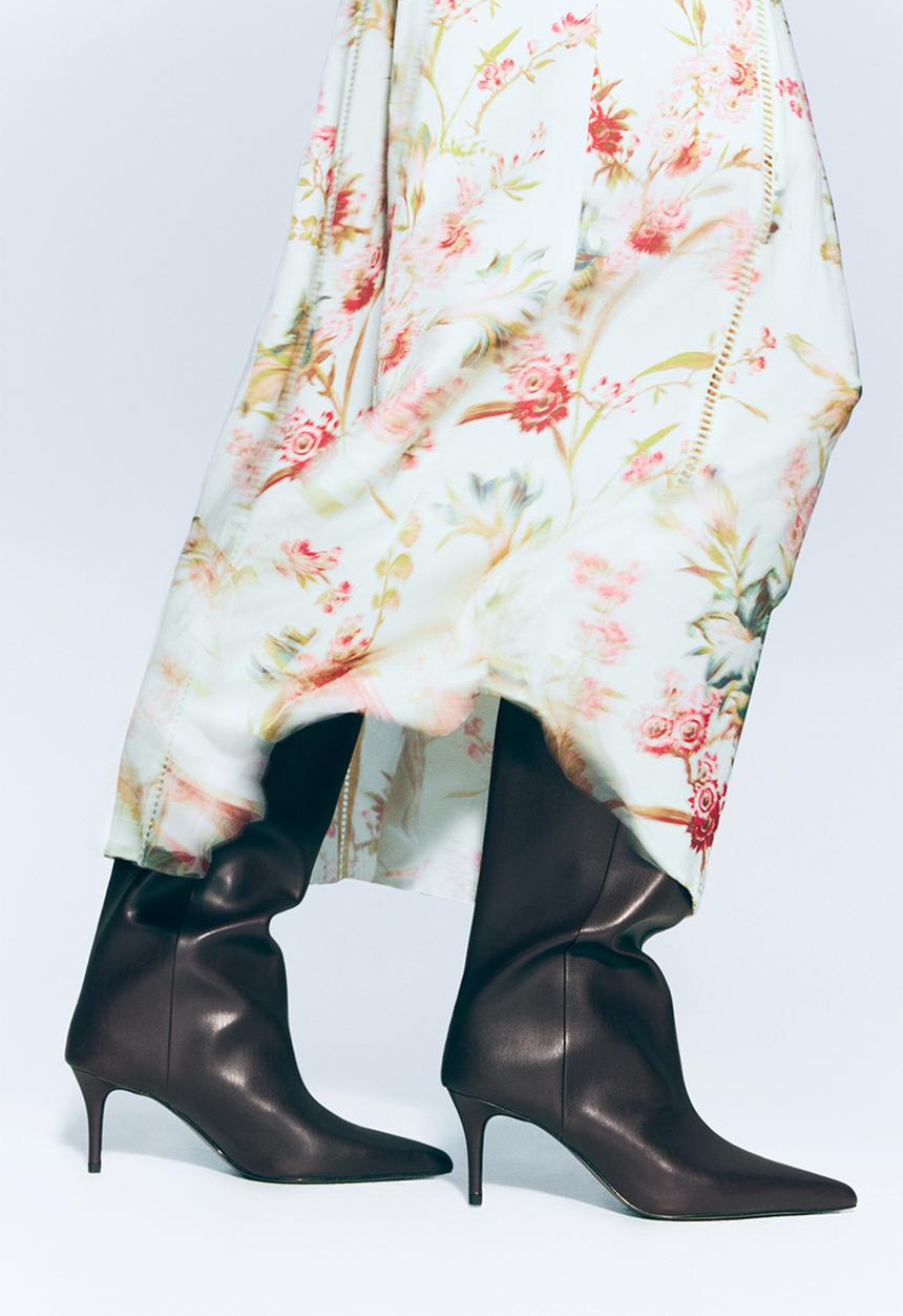 H&M - Knee-high boots - dark brown