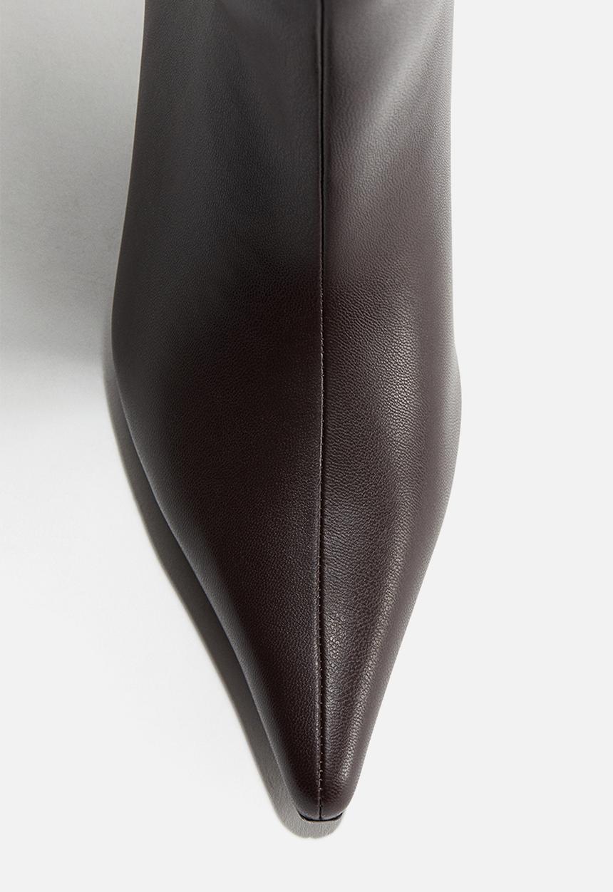 H&M - Knee-high boots - dark brown