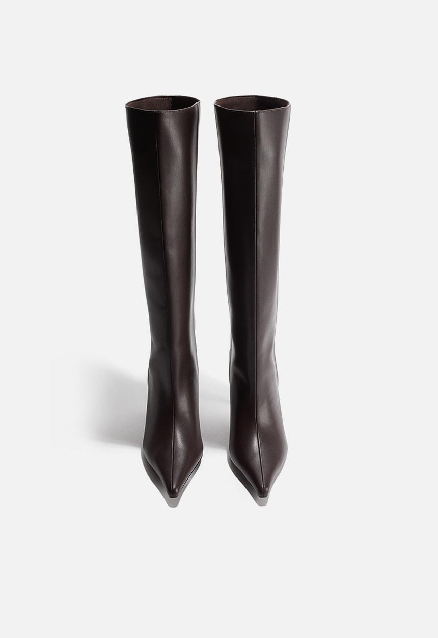 H&M - Knee-high boots - dark brown