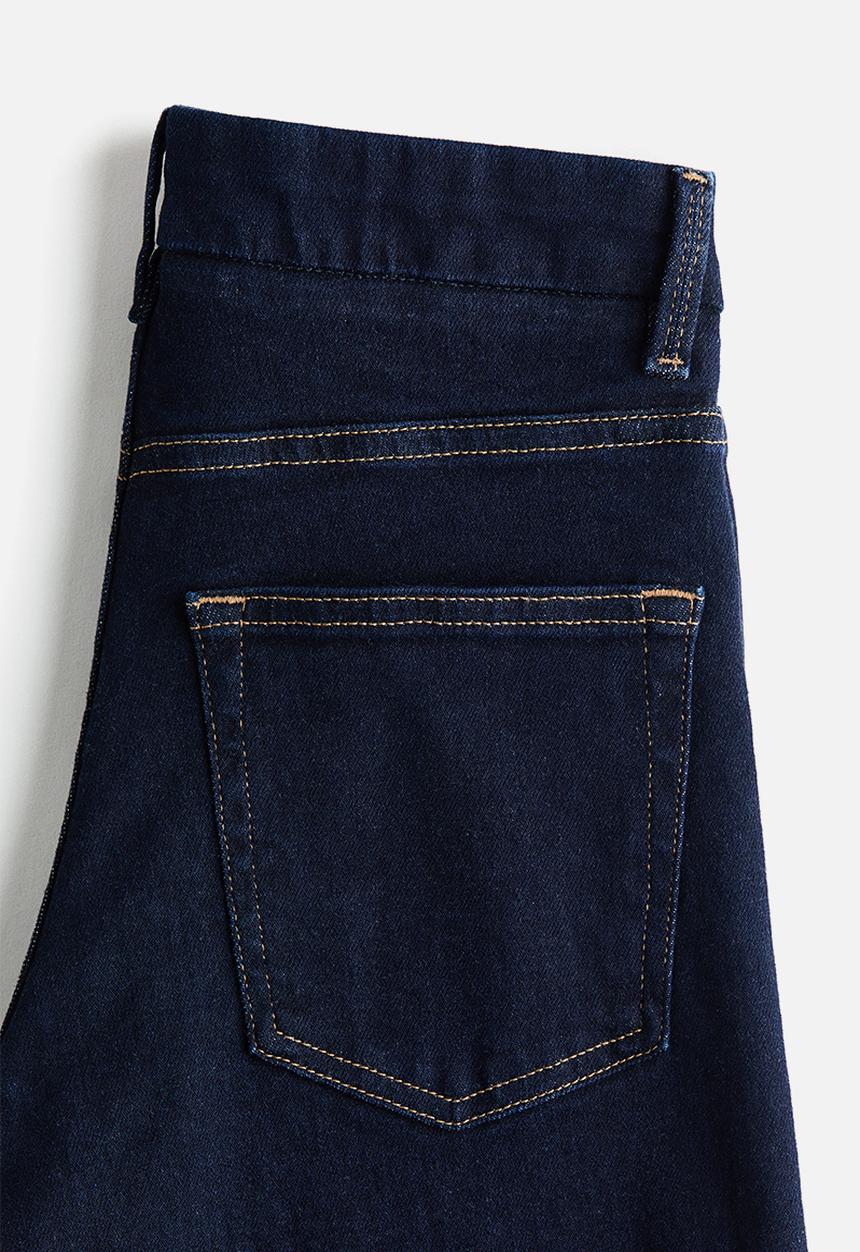 H&M - Wide high jeans - dark blue
