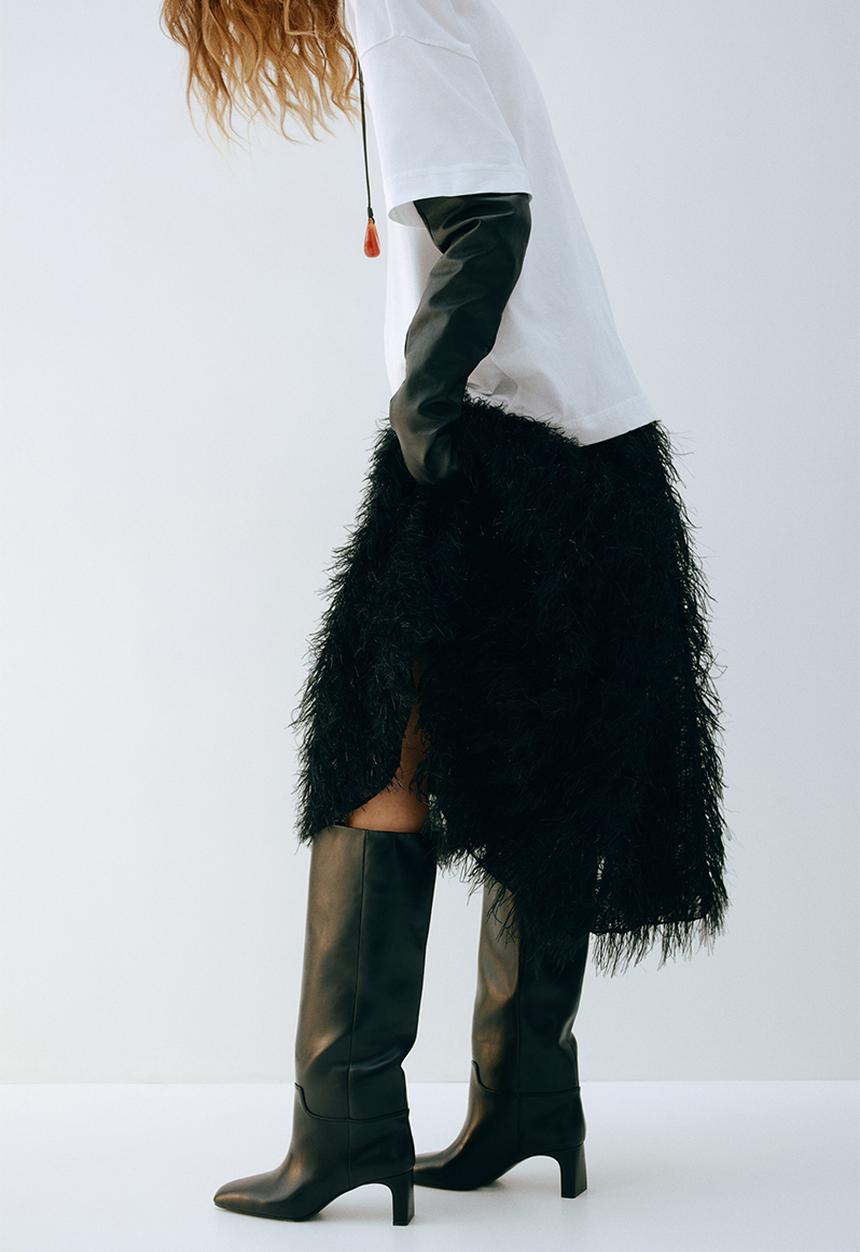 H&M - Knee-high boots - black