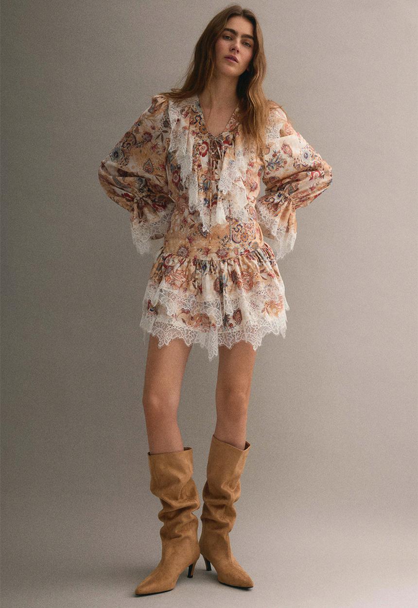 H&M - Pointed boots - beige