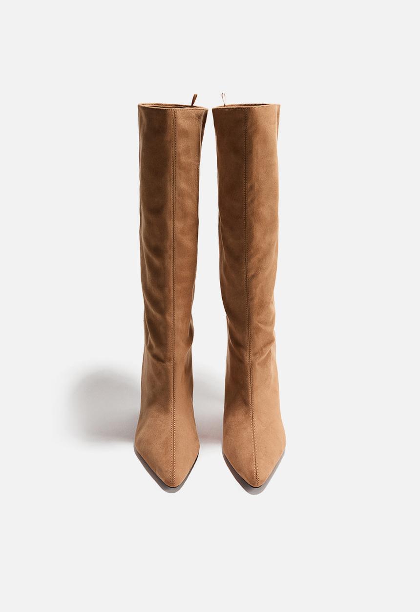 H&M - Pointed boots - beige
