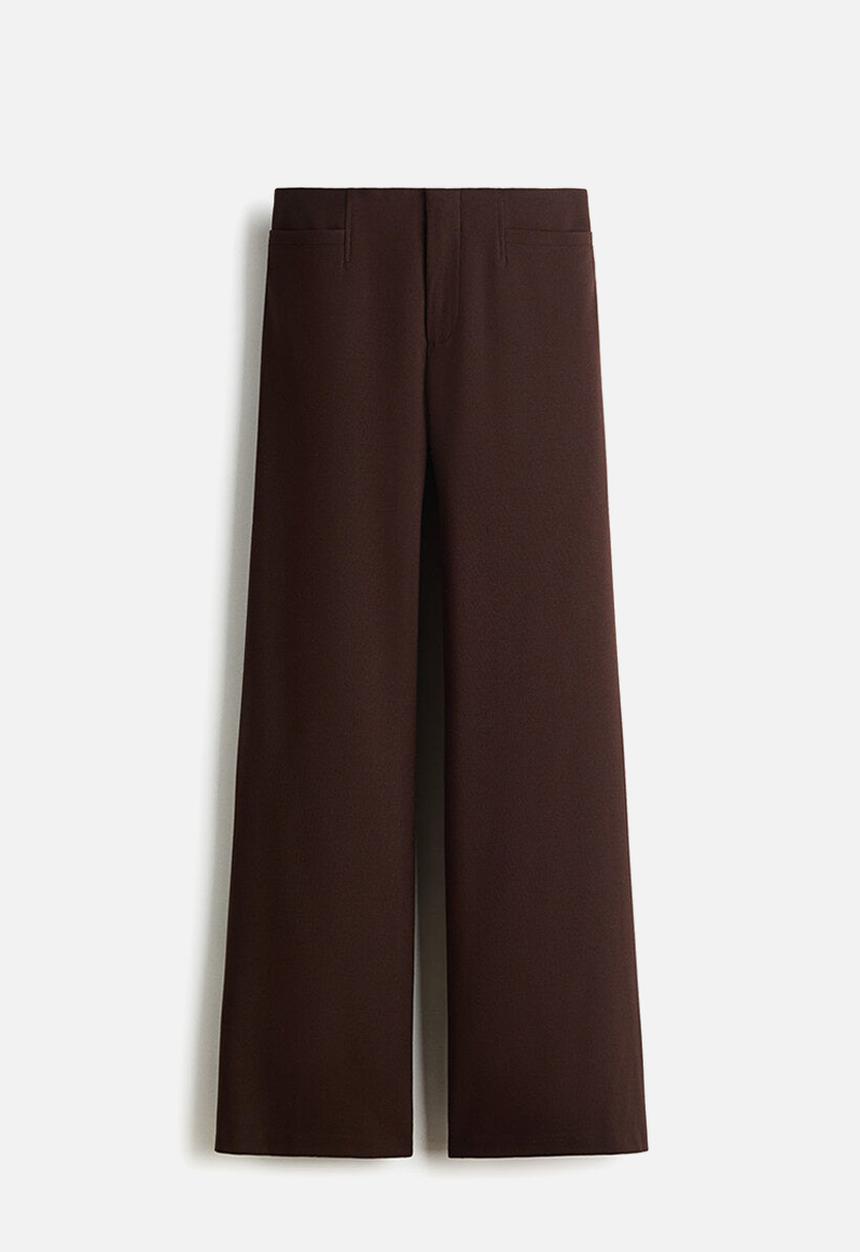 H&M - Tailored trousers - dark brown