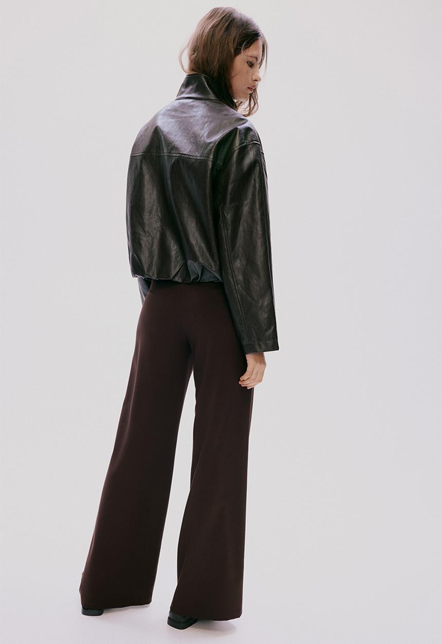 H&M - Tailored trousers - dark brown