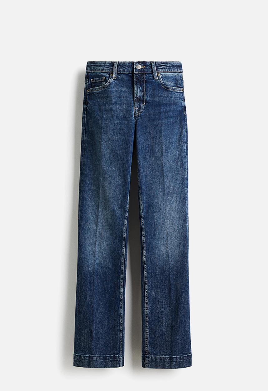 H&M - Bootcut regular jeans - denim blue
