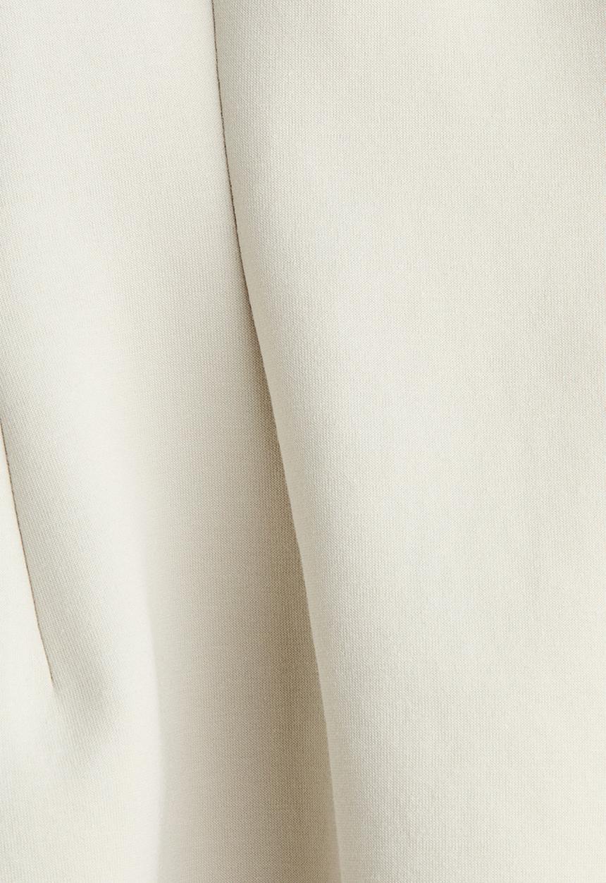 H&M - Waisted interlock top - light beige