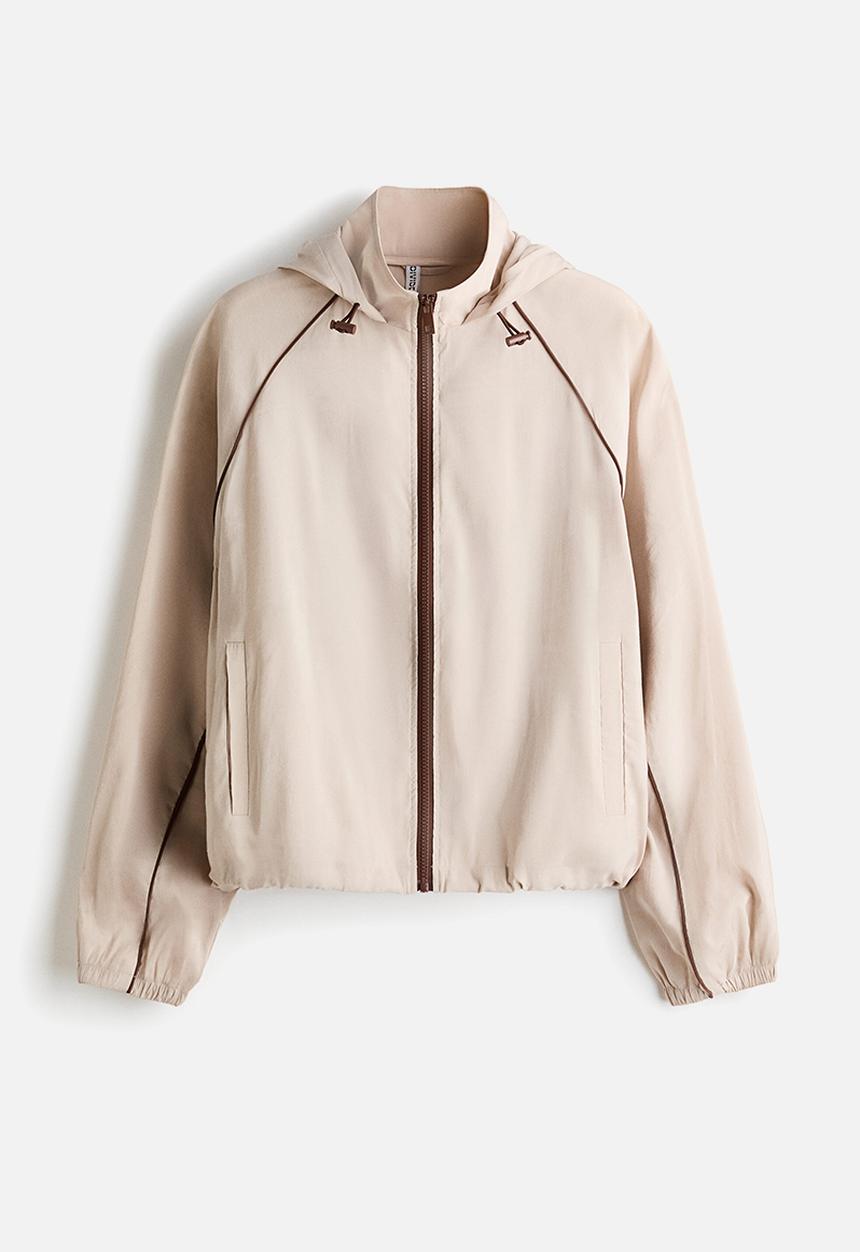 H&M - Oversized windbreaker - light beige