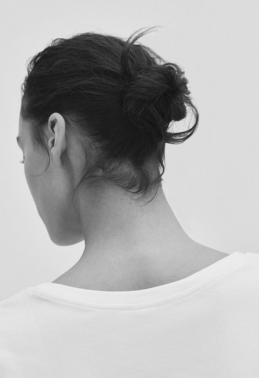 H&M - Fitted cotton top - white