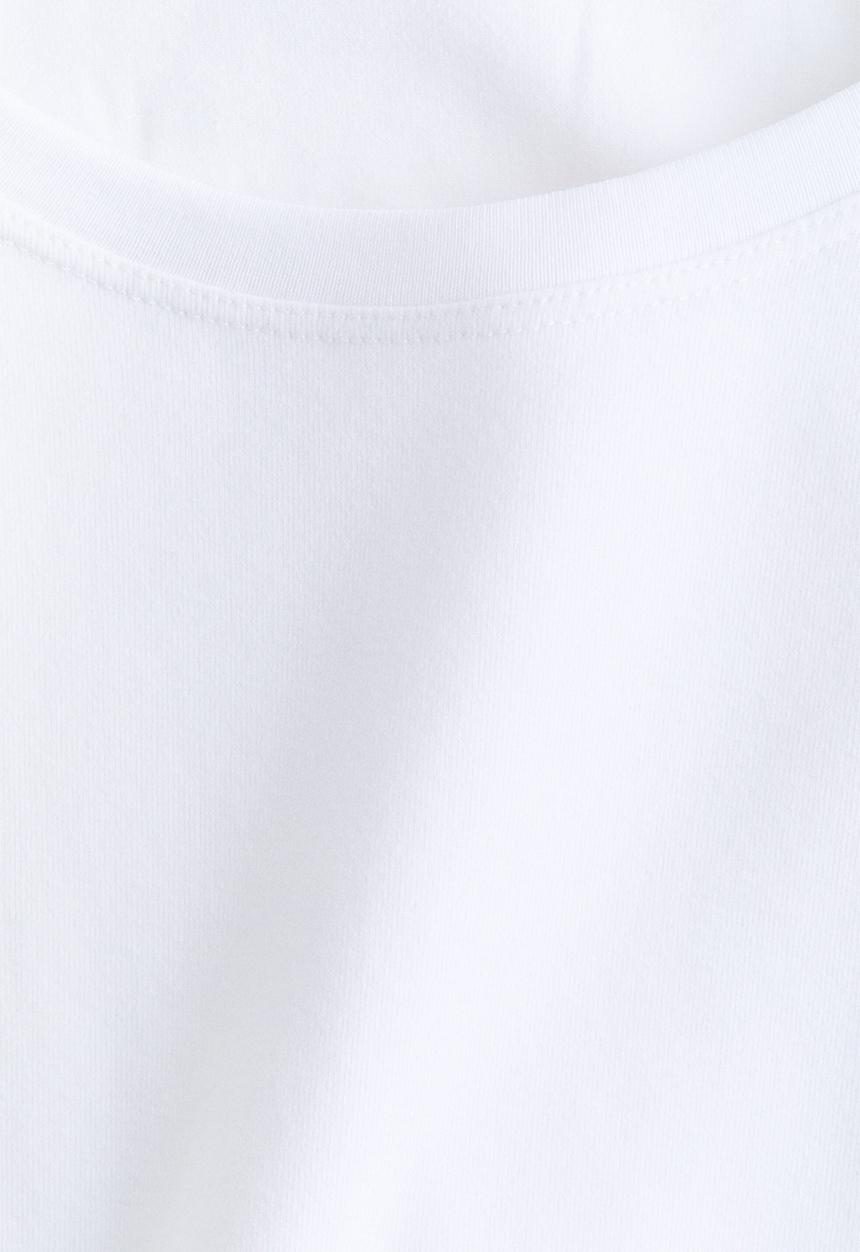 H&M - Fitted cotton top - white