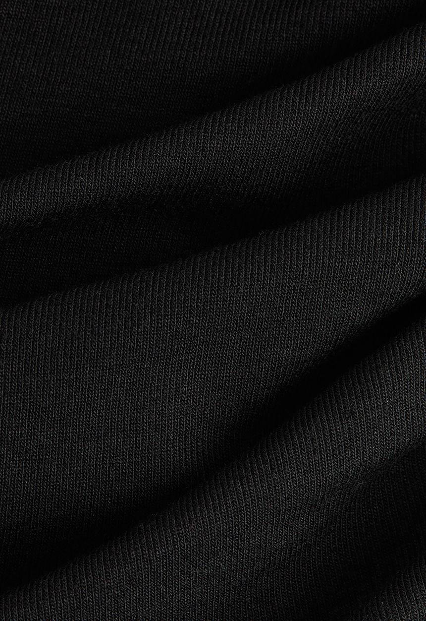 H&M - Draped viscose top - black