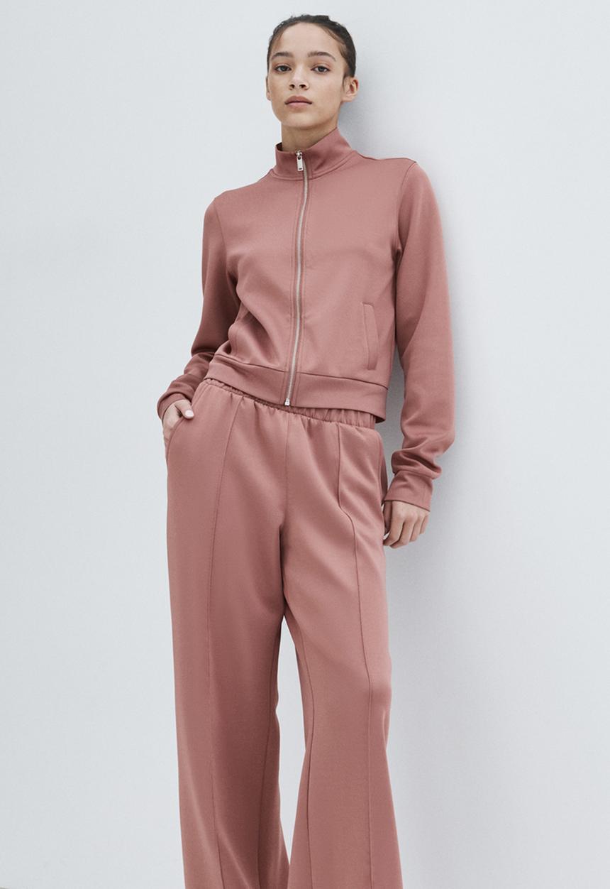 H&M - Track jacket - old rose