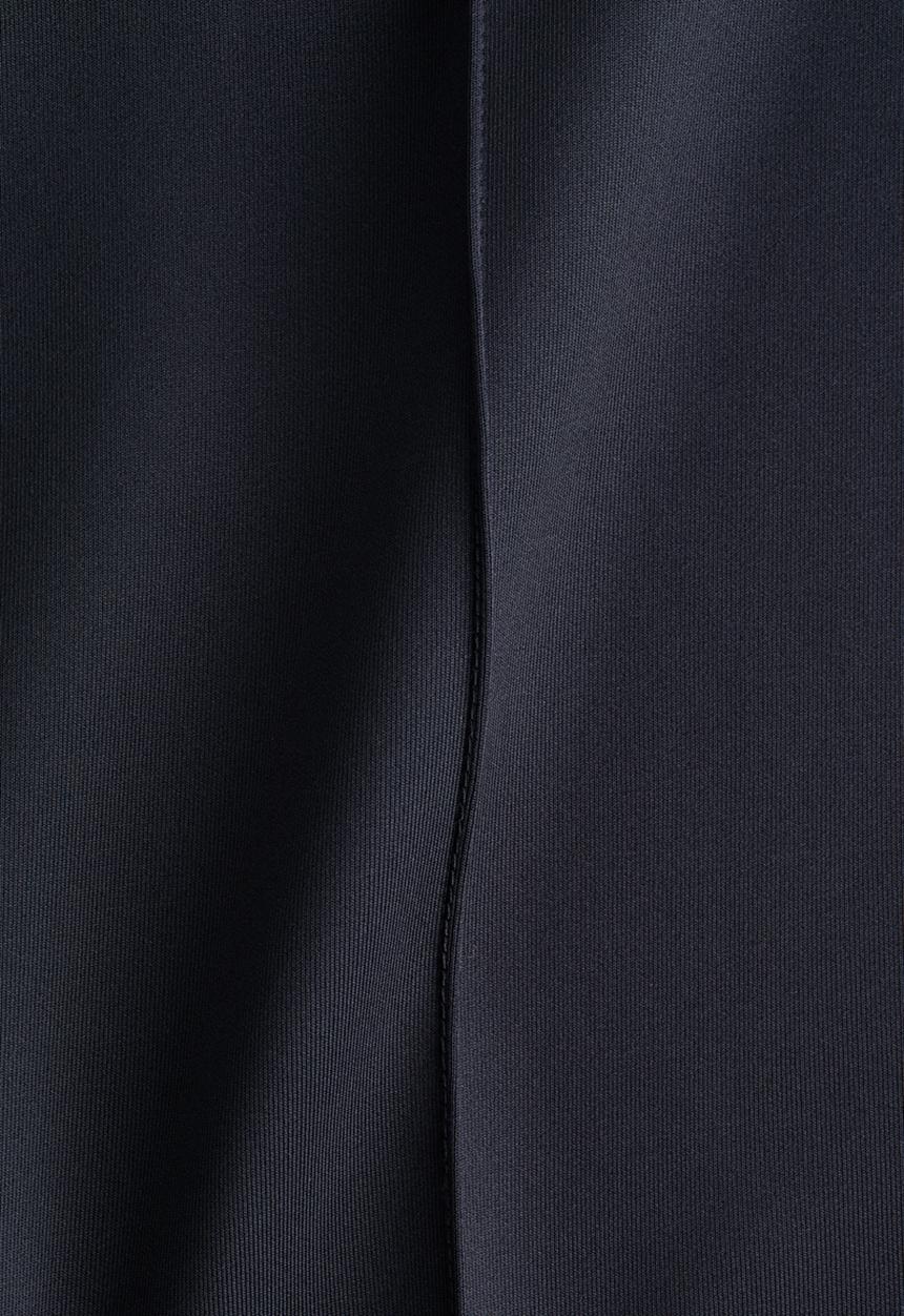 H&M - Crease-front pull-on trousers - navy blue