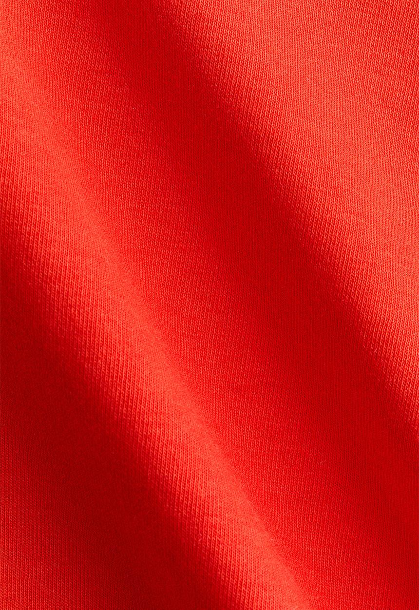 H&M - Short interlock top - bright red