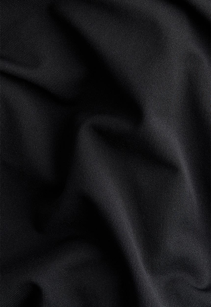 H&M - Long-sleeved thong body - black