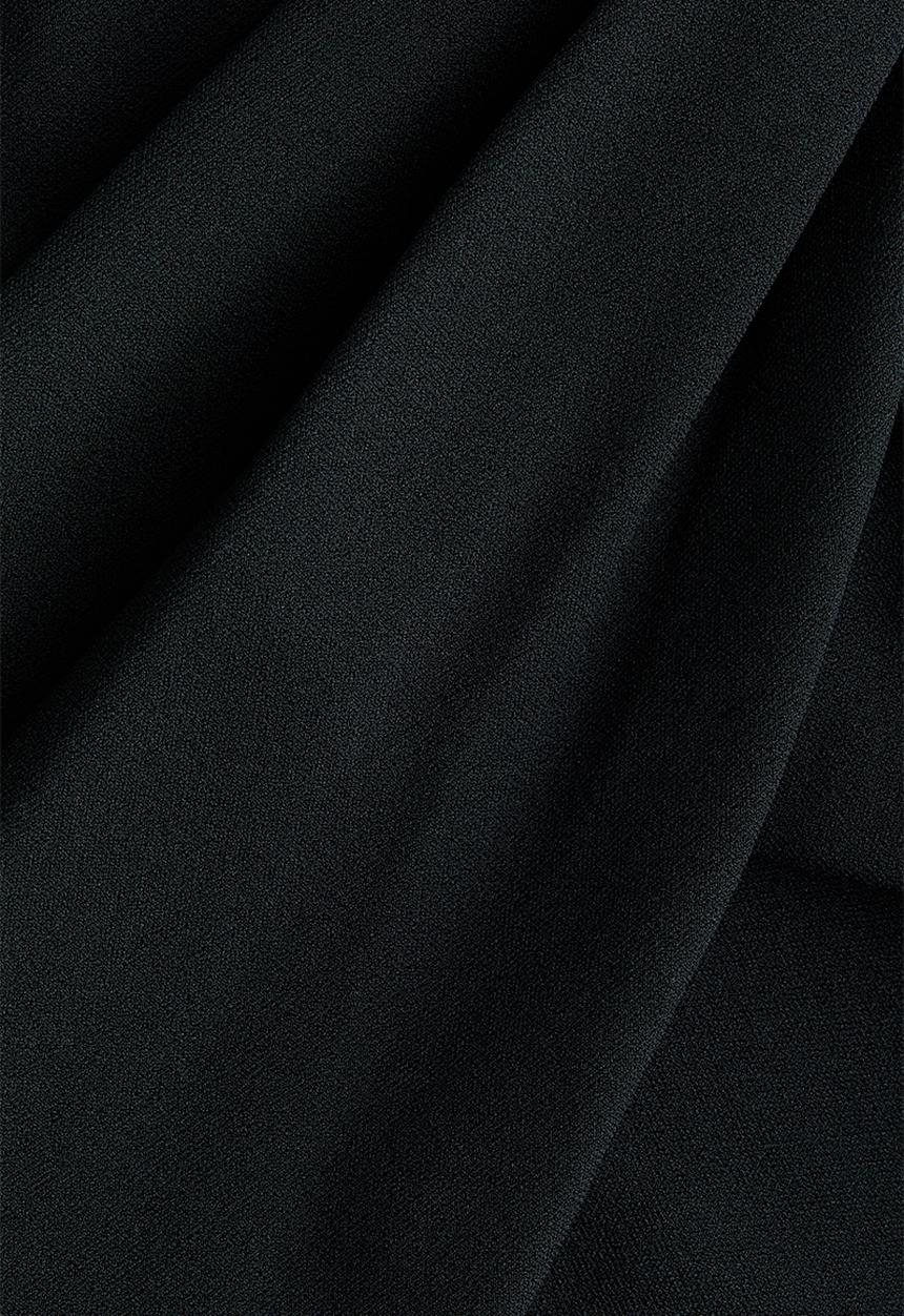H&M - Draped interlock bandeau top - black