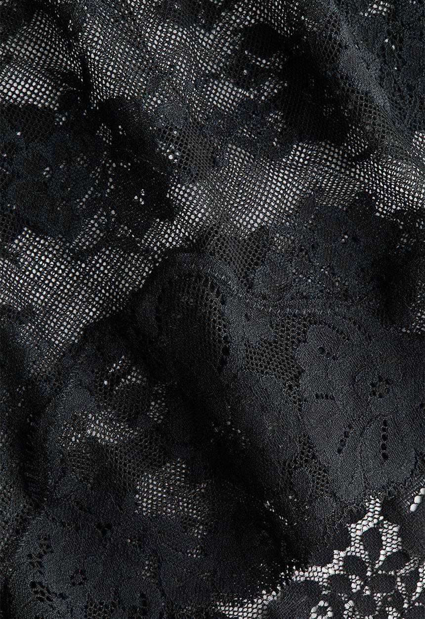 H&M - Lace shortie briefs - black