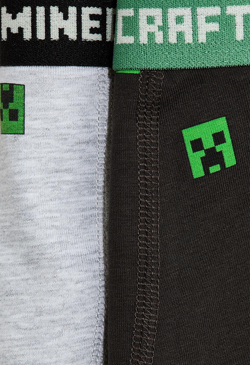 H&M - 5-Pack trunks - black/minecraft