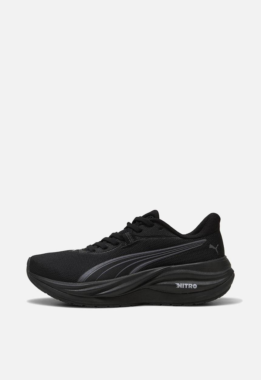 PUMA - Electrify Nitro 5 Jr - Puma Black-Moody Gray-Puma Silver
