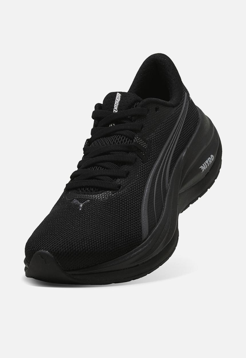 PUMA - Electrify Nitro 5 Jr - Puma Black-Moody Gray-Puma Silver
