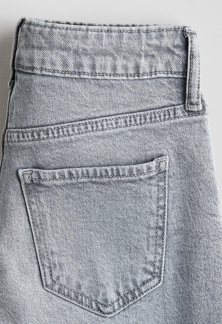H&M - Wide leg jeans - light denim grey