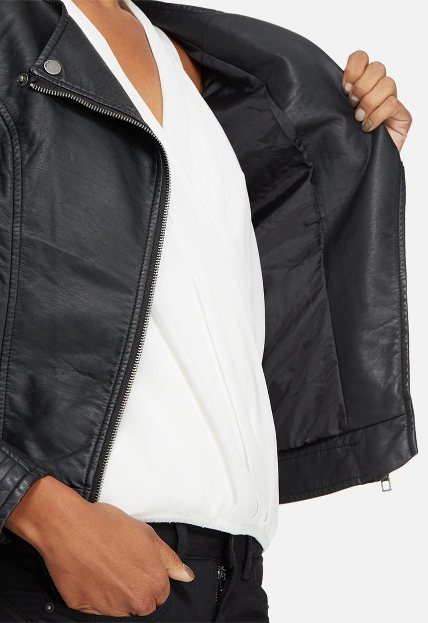 ONLY - Carly PU leather jacket