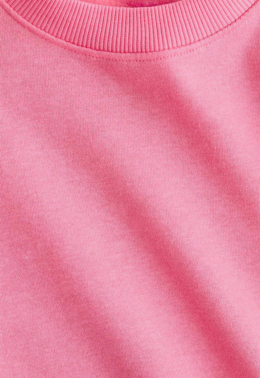 H&M - Oversized brushed-inside sweatshirt - dark pink