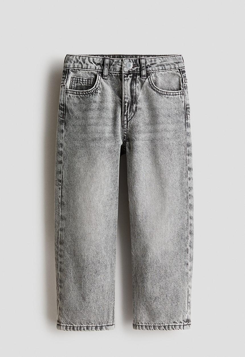 H&M - Loose fit jeans - light denim grey