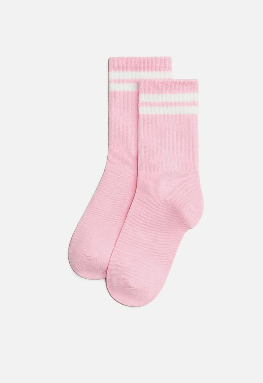 H&M - 5-Pack socks - pink/mint green