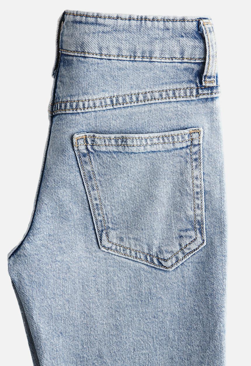 H&M - Relaxed fit jeans - light denim blue