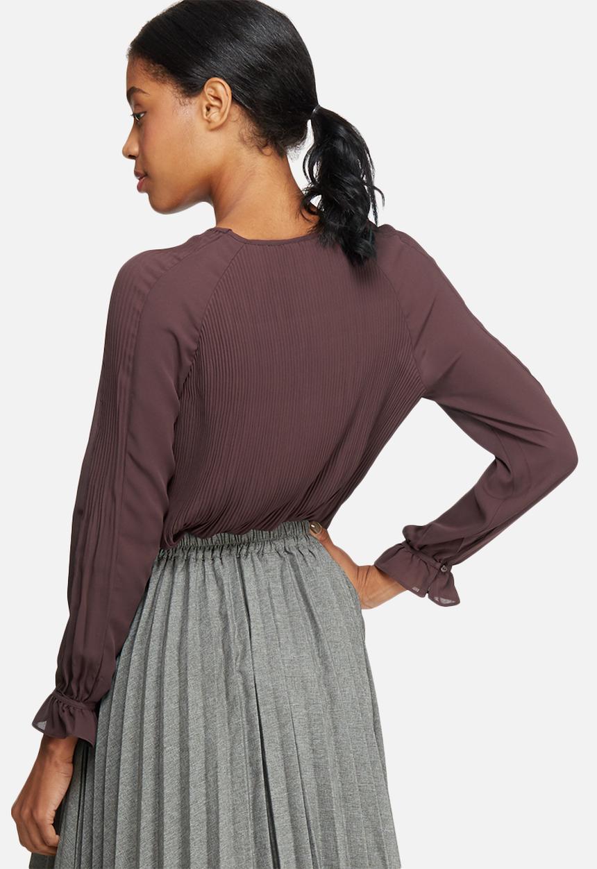 ONLY - Cherry pleat top