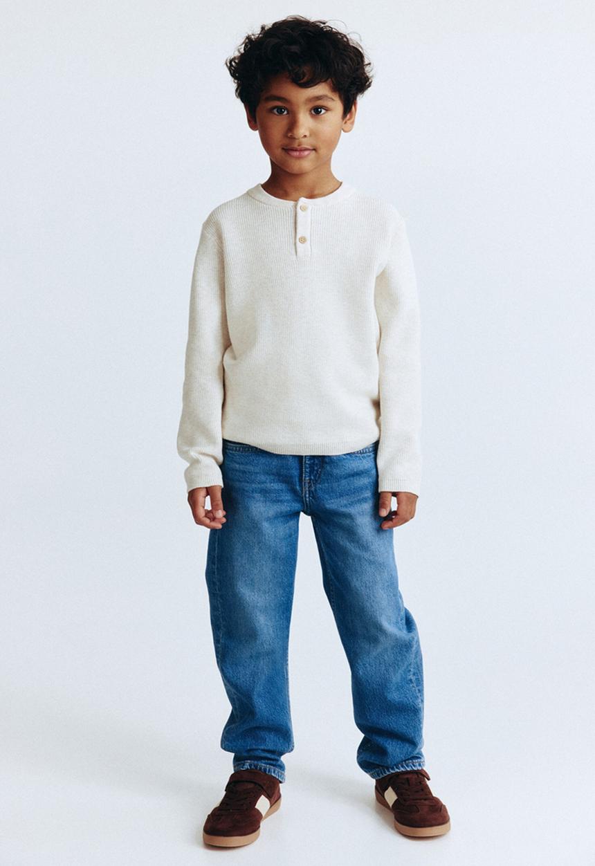 H&M - Relaxed fit jeans - denim blue