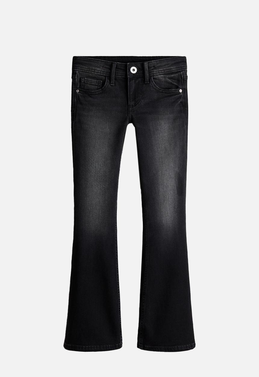 H&M - Flared leg low jeans - denim black