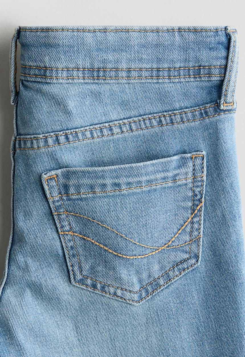 H&M - Flared leg low jeans - denim blue