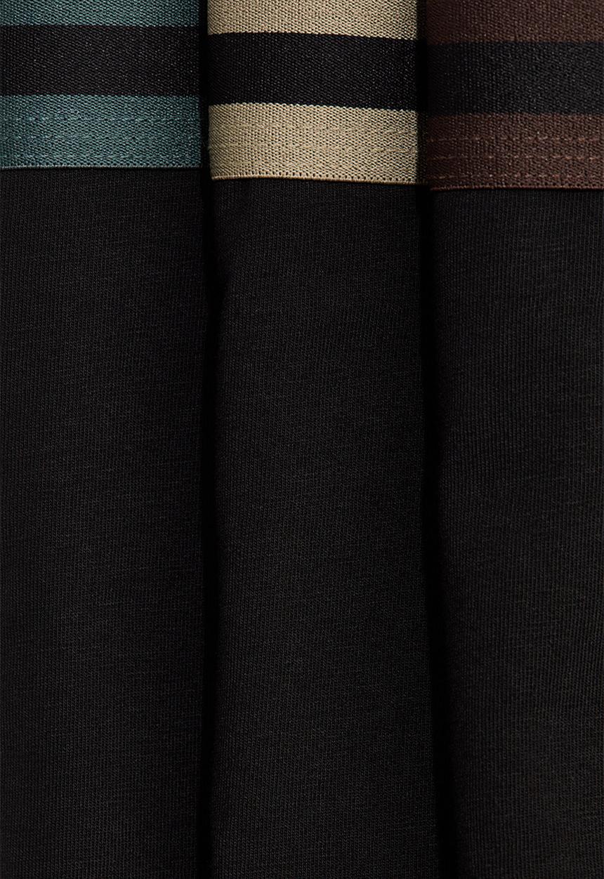 H&M - 3-Pack short trunks with lycra - black
