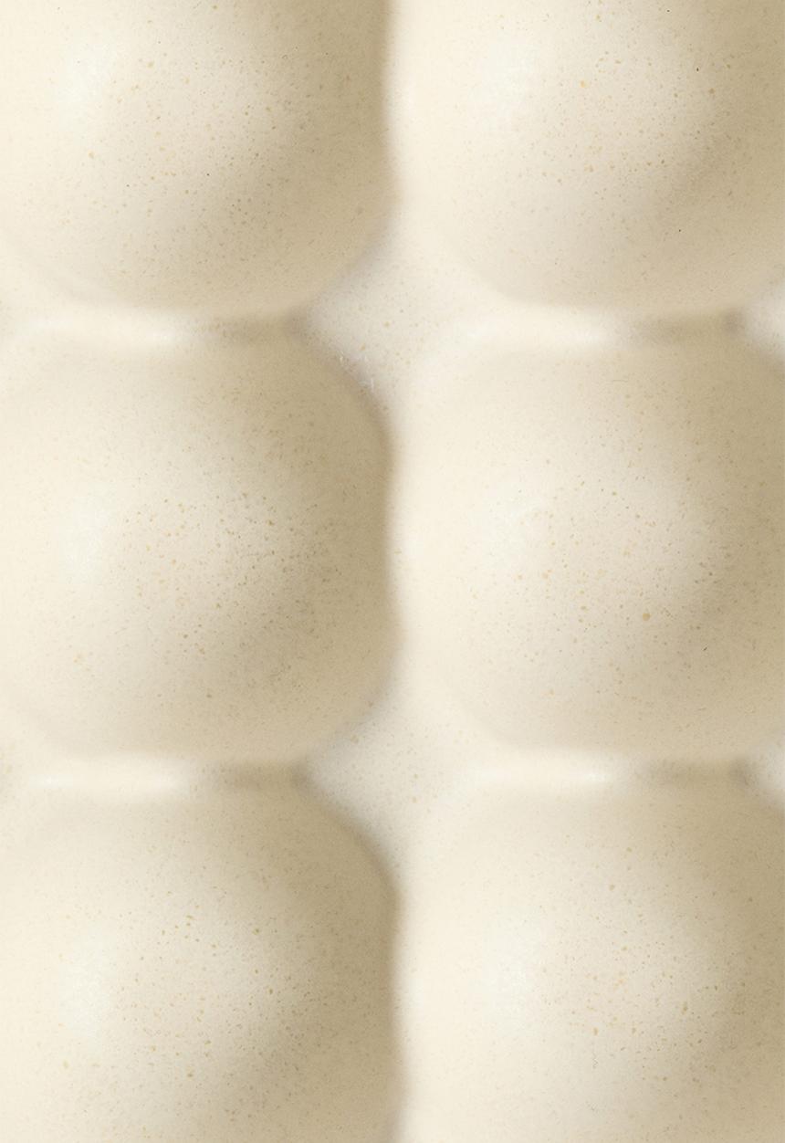 H&M - Reactive-glaze egg tray - light beige