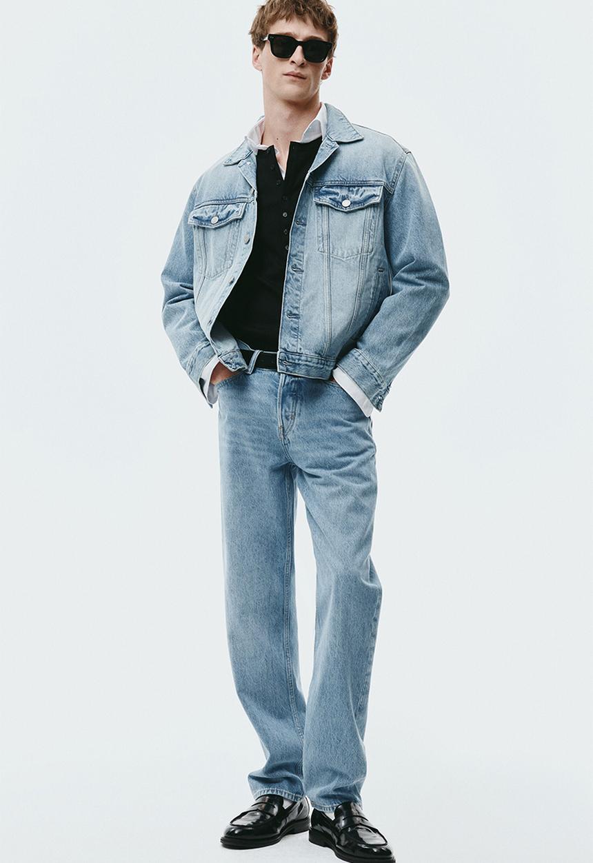 H&M - Original straight jeans - light denim blue