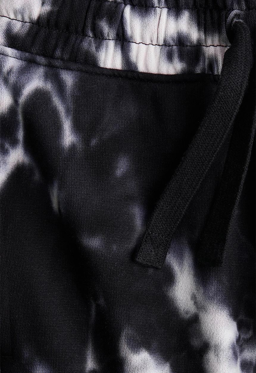 H&M - Joggers - black/tie-dye
