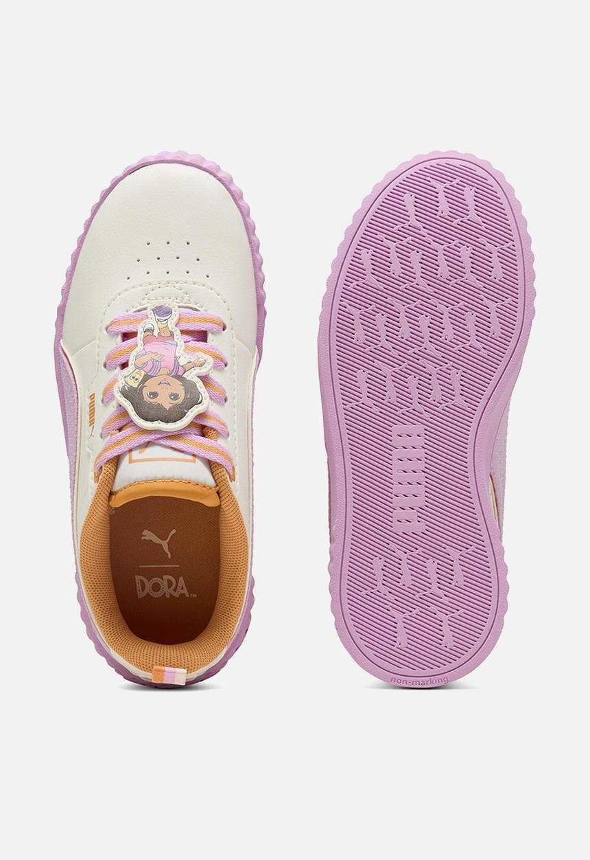 PUMA - Carina 3.0 Dora Ps - Warm White-Bright Papaya