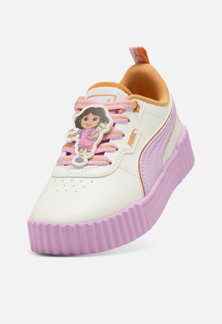 PUMA - Carina 3.0 Dora Ps - Warm White-Bright Papaya