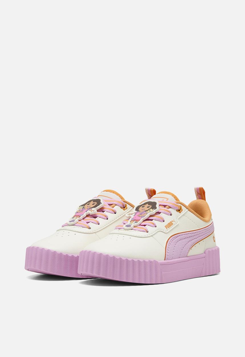 PUMA - Carina 3.0 Dora Ps - Warm White-Bright Papaya