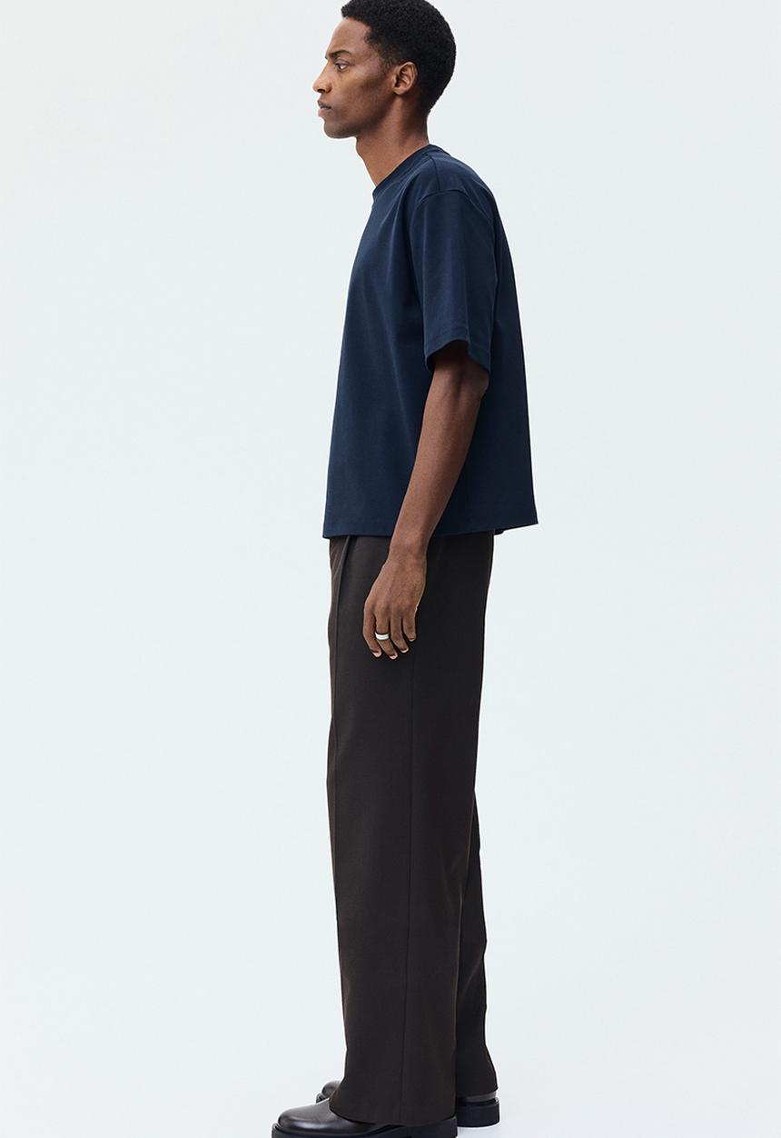 H&M - Oversized fit T-shirt - navy blue